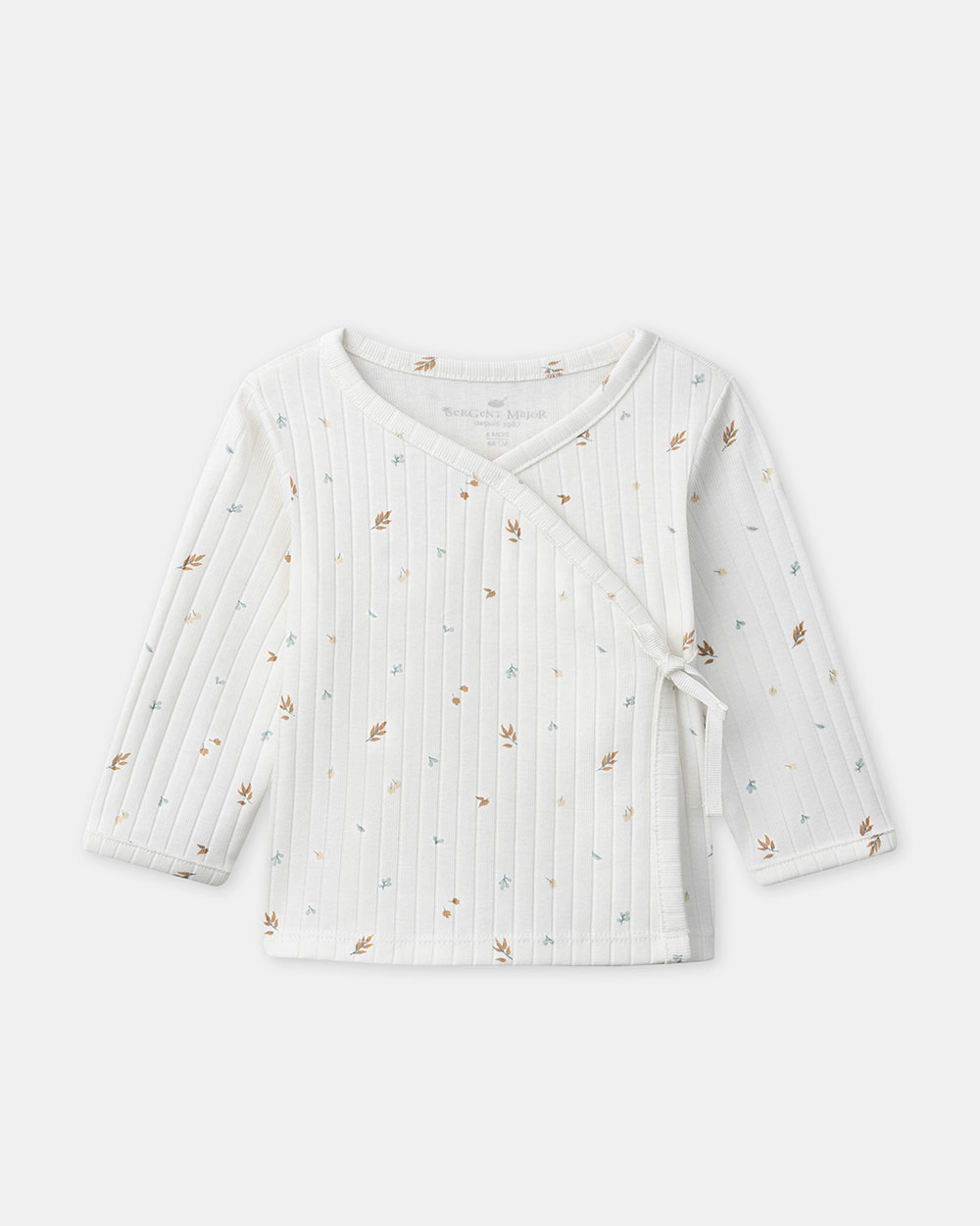 Ensemble haut, pantalon et bonnet imprimé feuillage Coloris écru Sergent Major