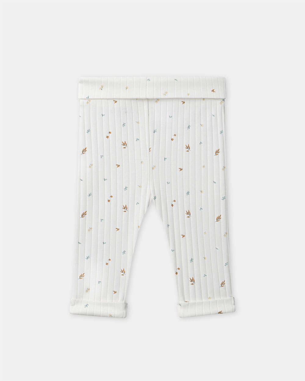 Ensemble haut, pantalon et bonnet imprimé feuillage Coloris écru Sergent Major