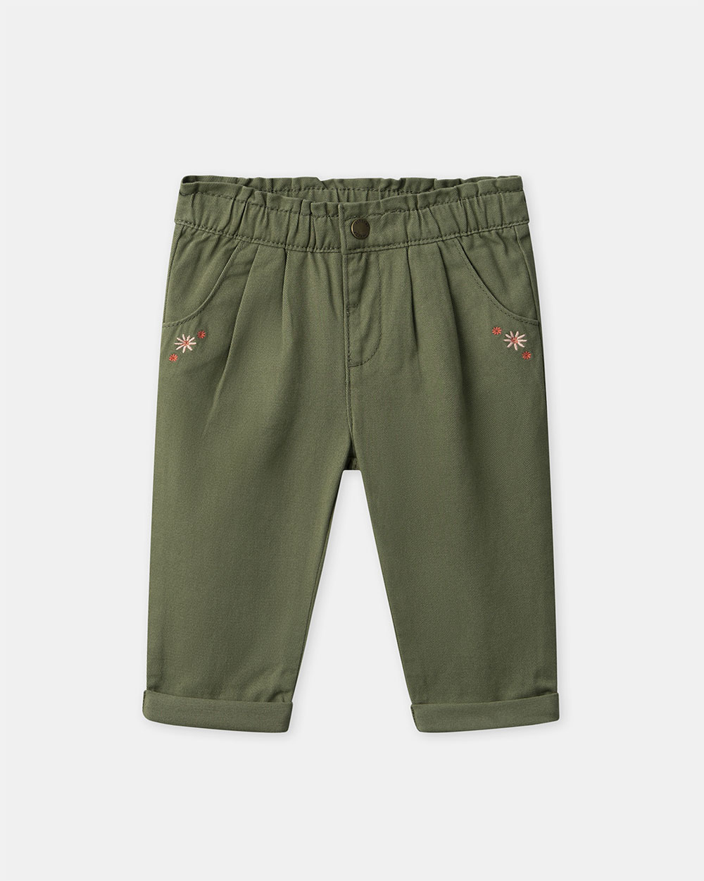 Pantalon en twill ajustable Coloris kaki  Sergent Major