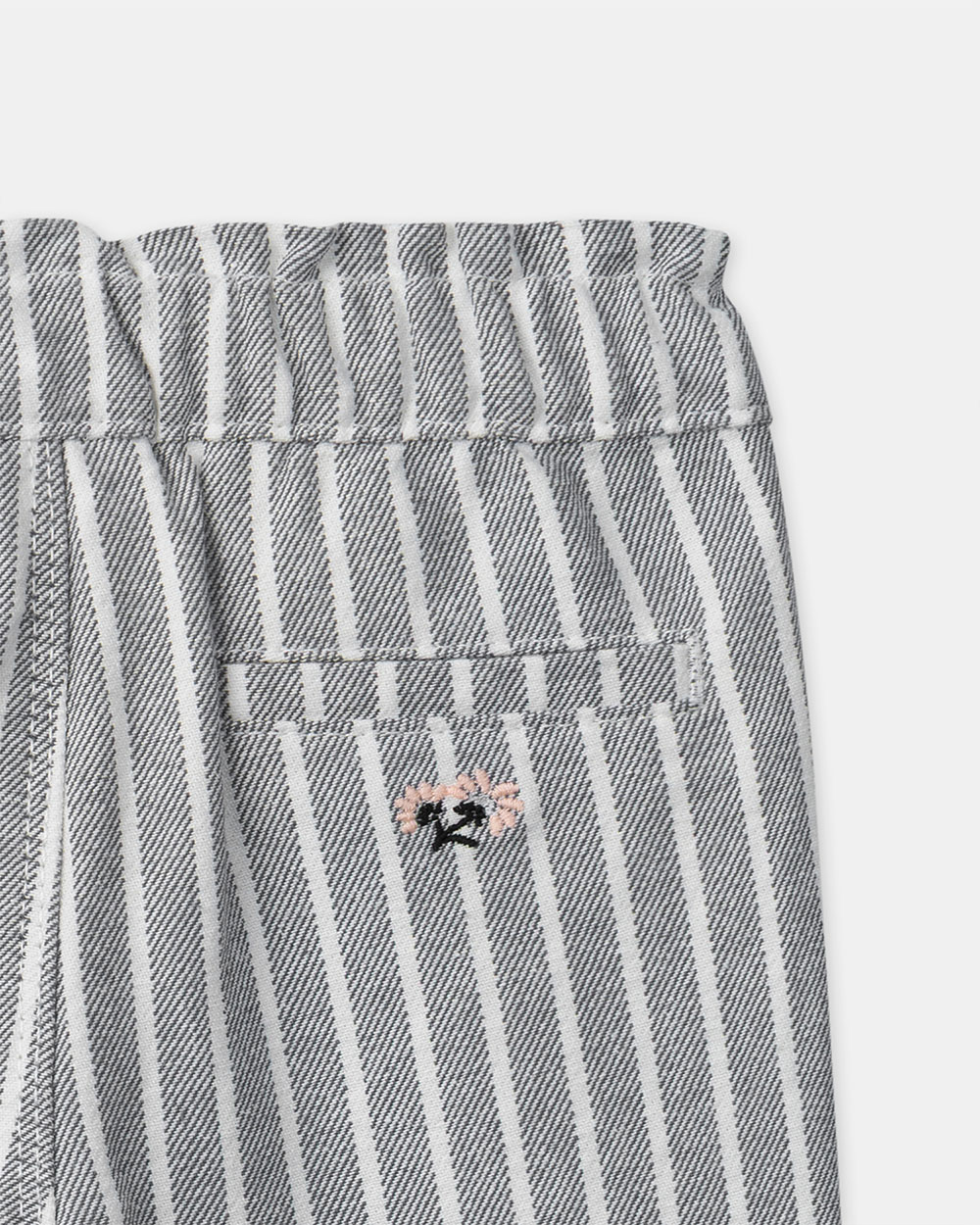 Pantalon flare &agrave; rayures Coloris gris  Sergent Major