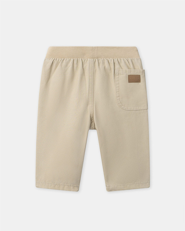 Pantalon avec broderie ourson Coloris beige Sergent Major
