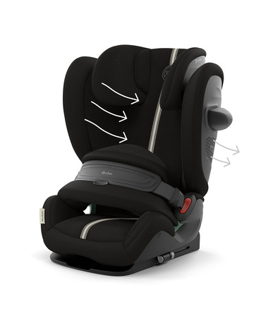 Si&egrave;ge auto Pallas G3 i-Size Coloris moon black (Plus)  Cybex