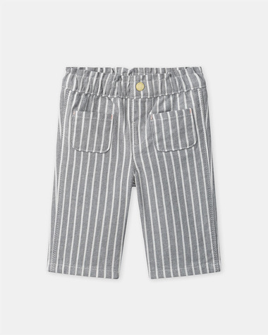 Pantalon flare &agrave; rayures Coloris gris  Sergent Major