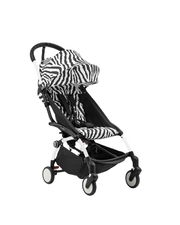 Poussette YOYO³ pack 6+ avec cadre blanc Coloris zèbre Stokke
