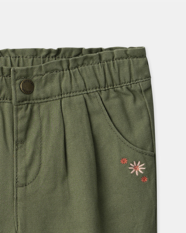 Pantalon en twill ajustable Coloris kaki  Sergent Major