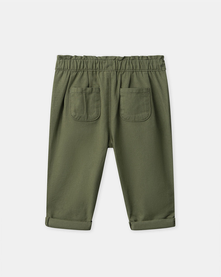 Pantalon en twill ajustable Coloris kaki  Sergent Major