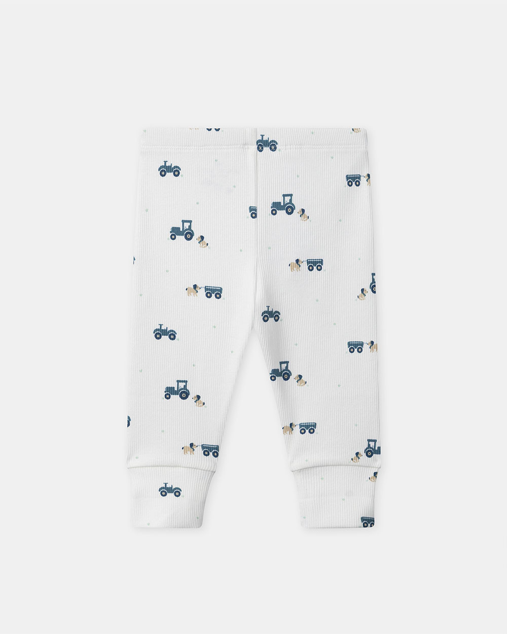 Pyjama &eacute;volutif imprim&eacute; tracteurs Coloris &eacute;cru  Sergent Major