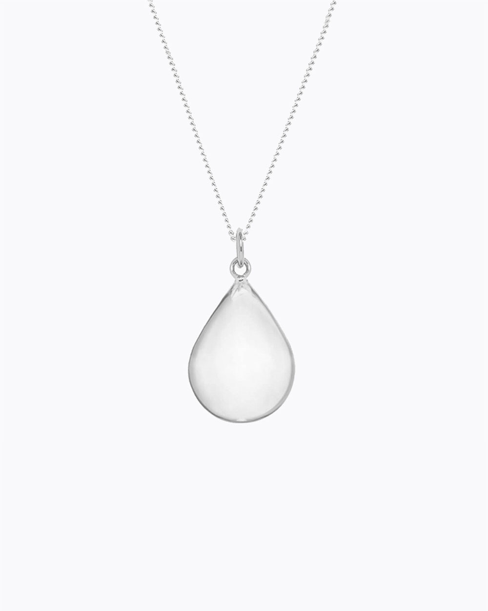 Bola de grossesse Goutte Coloris Argent sur chaine  Ilado