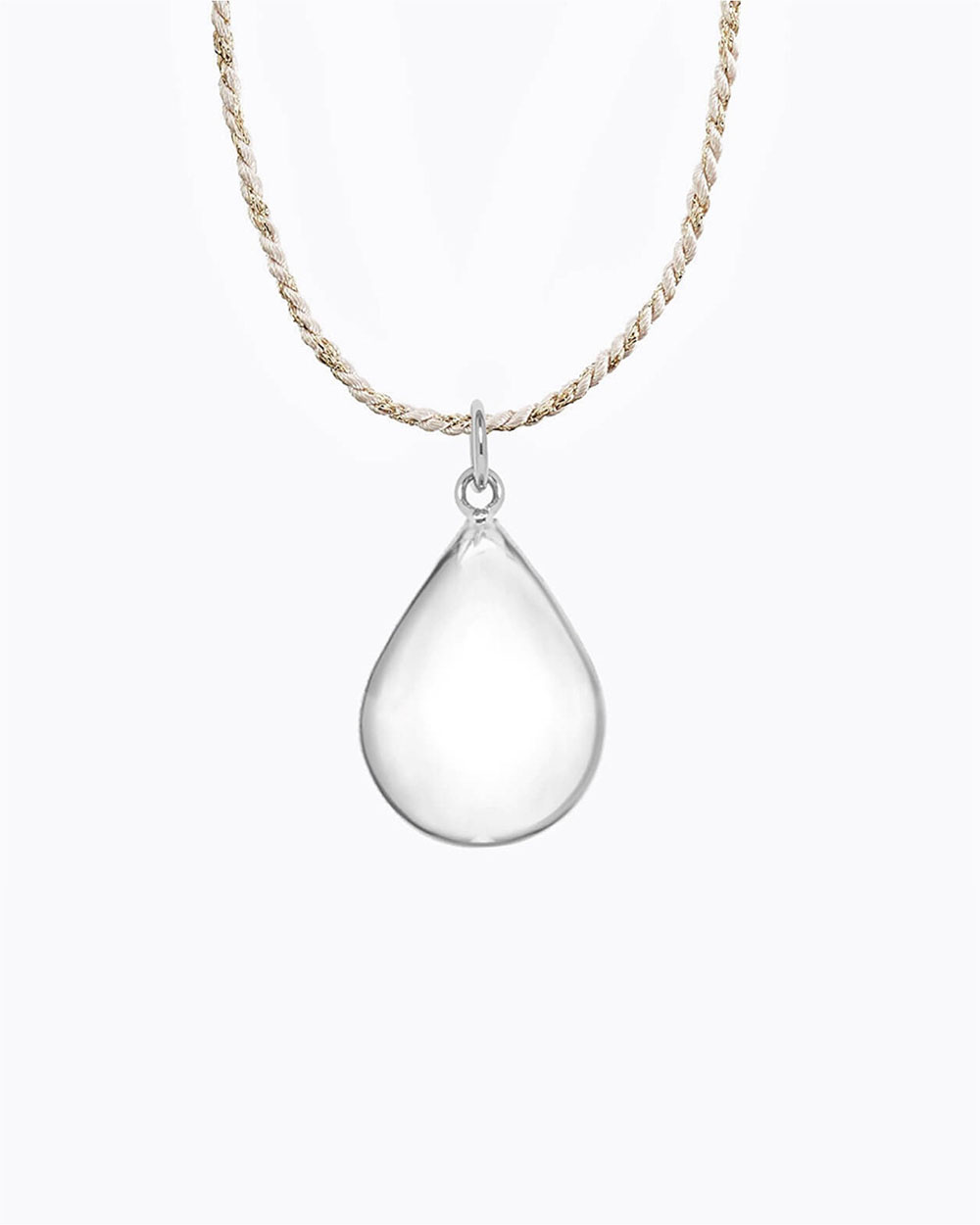 Bola de grossesse Goutte Coloris Argent sur cordon  Ilado