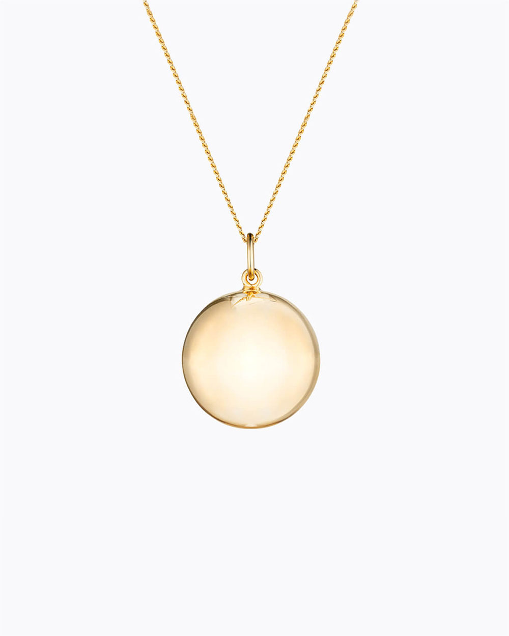 Bola de grossesse Harmony Coloris Or jaune sur chaine  Ilado