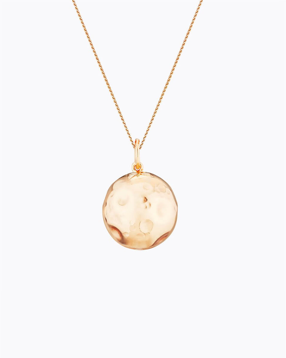 Bola de grossesse Moon Coloris Or rose sur chaine  Ilado