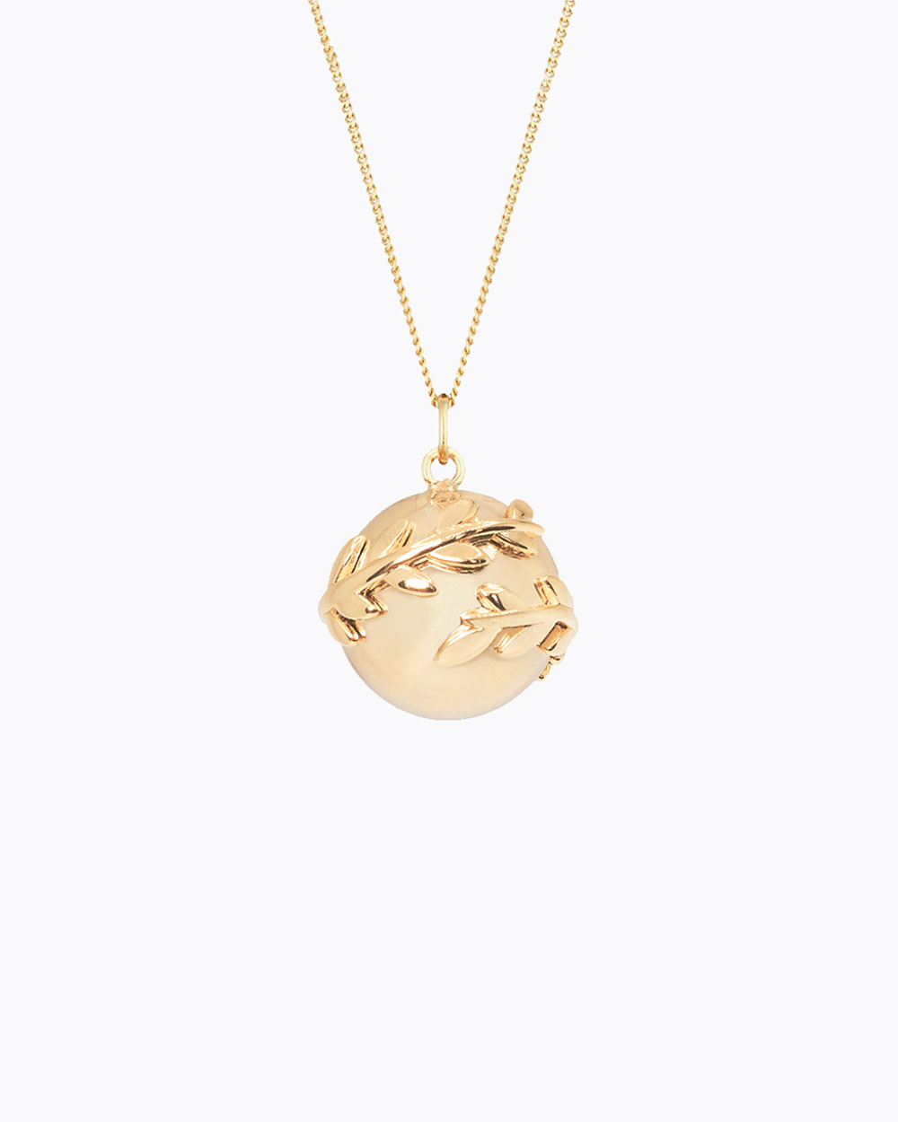 Bola de grossesse Olympia Coloris Or sur chaine Ilado