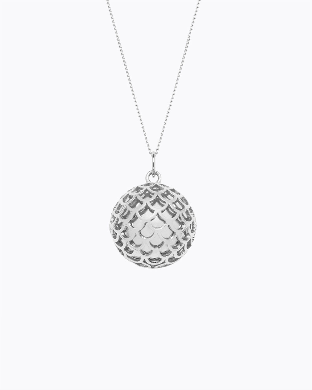 Bola de grossesse Source Coloris Argent sur chaine  Ilado