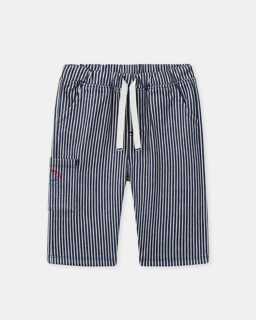 Pantalon &agrave; rayures avec cordon Coloris bleu marine  Sergent Major