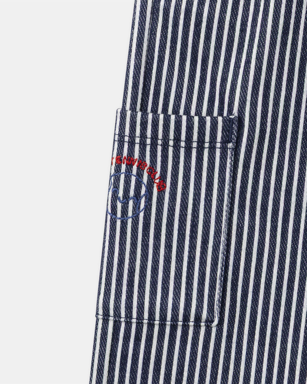 Pantalon &agrave; rayures avec cordon Coloris bleu marine  Sergent Major