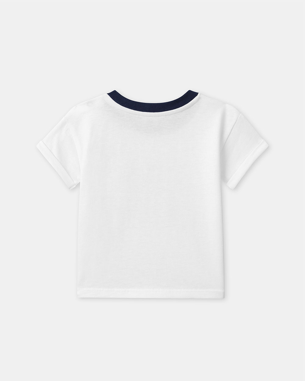T-shirt manches courtes &agrave; motif tennis Coloris &eacute;cru  Sergent Major