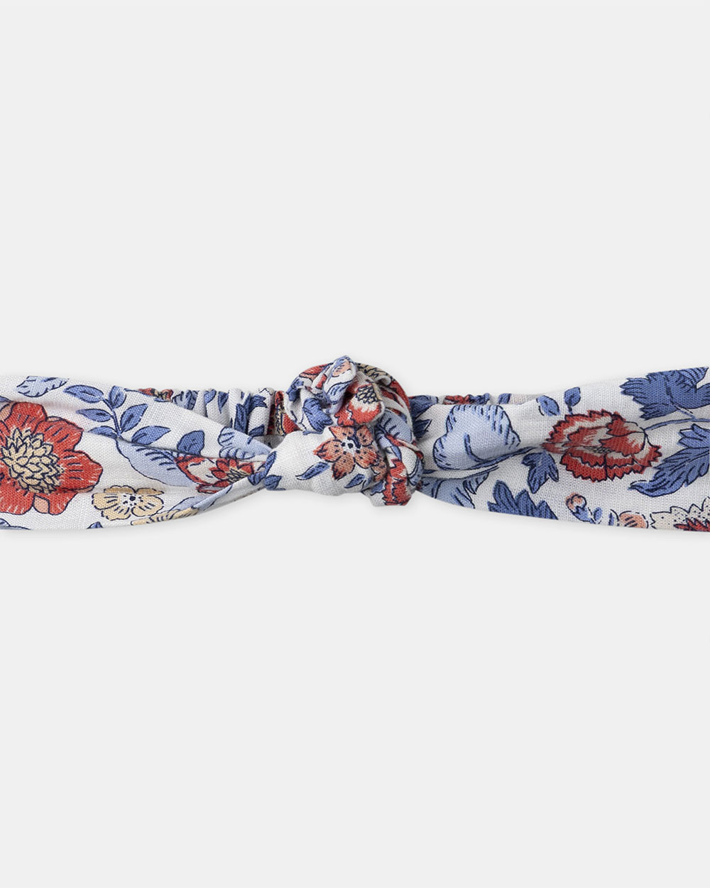 Bandeau cheveux imprimé fleuri Coloris bleu Sergent Major