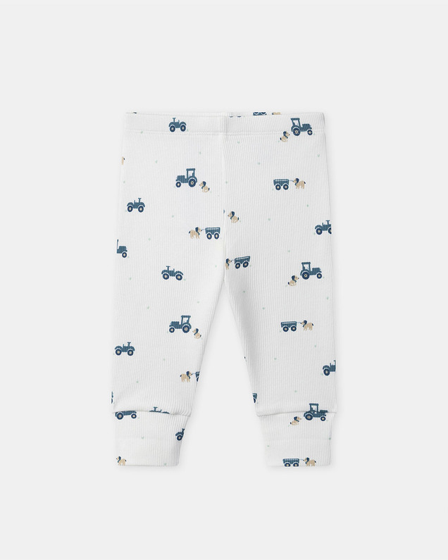 Pyjama évolutif imprimé tracteurs Coloris écru Sergent Major