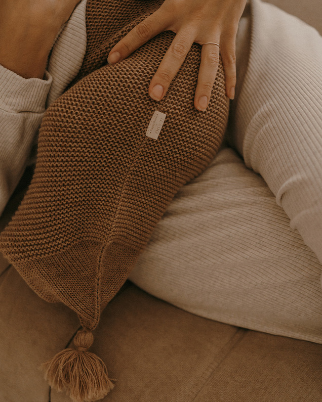 Cocon d'emmaillotage Coloris Noisette Ilado