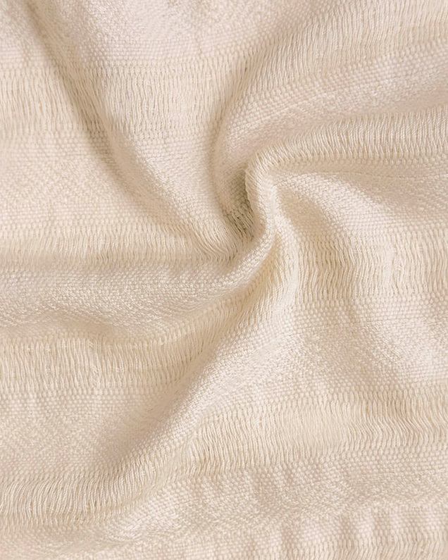 Châle Rebozo Couleur Sable Ilado