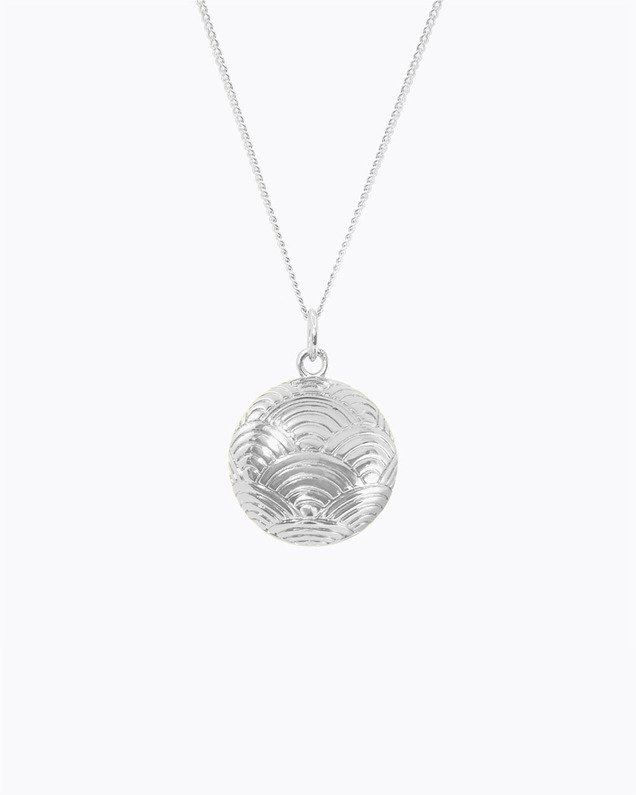 Bola de grossesse Arc-en-ciel Coloris Argent sur chaine Ilado