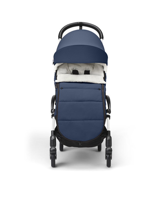 Chancelière poussette YOYO³ Coloris bleu marine Stokke