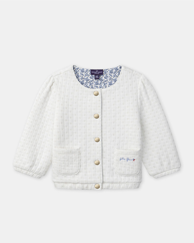 Cardigan écru petite fleur Coloris écru Sergent Major