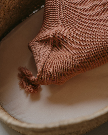 Cocon d'emmaillotage Coloris Terracotta  Ilado