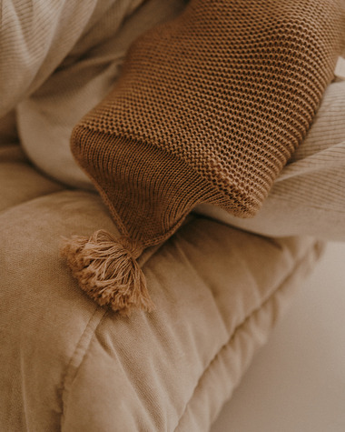Cocon d'emmaillotage Coloris Noisette  Ilado