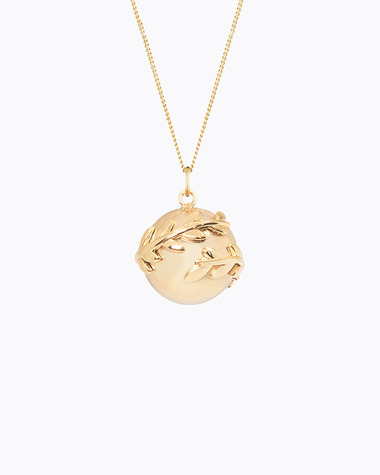 Bola de grossesse Olympia Coloris Or sur chaine  Ilado