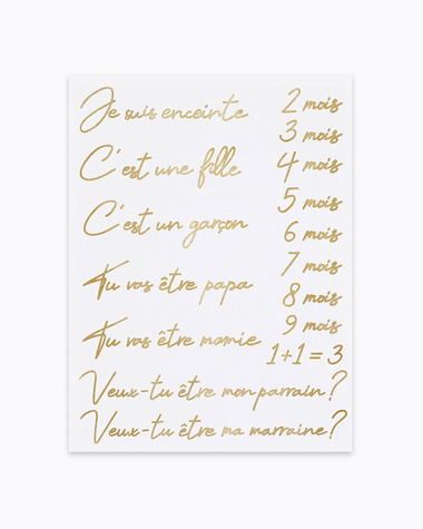 Kit de Tatouages de Grossesse   Ilado