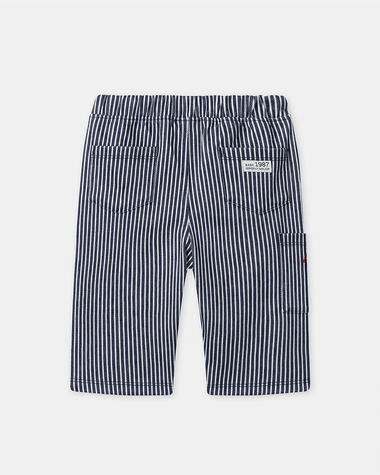 Pantalon &agrave; rayures avec cordon Coloris bleu marine  Sergent Major