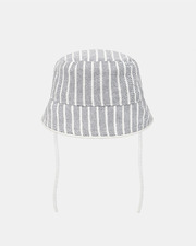 Chapeau à rayures patch zébre Coloris gris Sergent Major