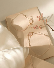 Duo de Bracelets Coeur &agrave; Coeur Quartz Rose M&egrave;re-fille  Ilado