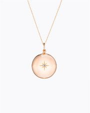 Bola de grossesse Bonne étoile Coloris Rose sur chaine Ilado