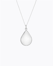 Bola de grossesse Goutte Coloris Argent sur chaine  Ilado