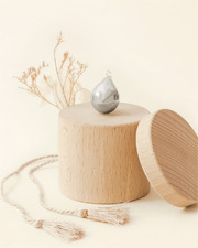 Bola de grossesse Goutte Coloris Argent sur cordon  Ilado