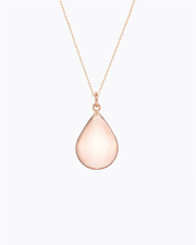 Bola de grossesse Goutte Coloris Or rose sur chaine Ilado
