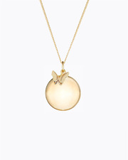 Bola de grossesse Miracle Coloris Or jaune sur chaîne Ilado