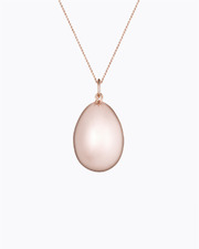 Bola de grossesse Ova Coloris Or rose sur chaine Ilado