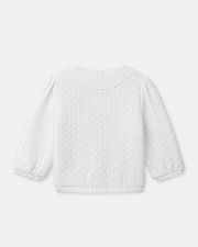 Cardigan &eacute;cru petite fleur Coloris &eacute;cru  Sergent Major