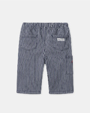 Pantalon &agrave; rayures avec cordon Coloris bleu marine  Sergent Major