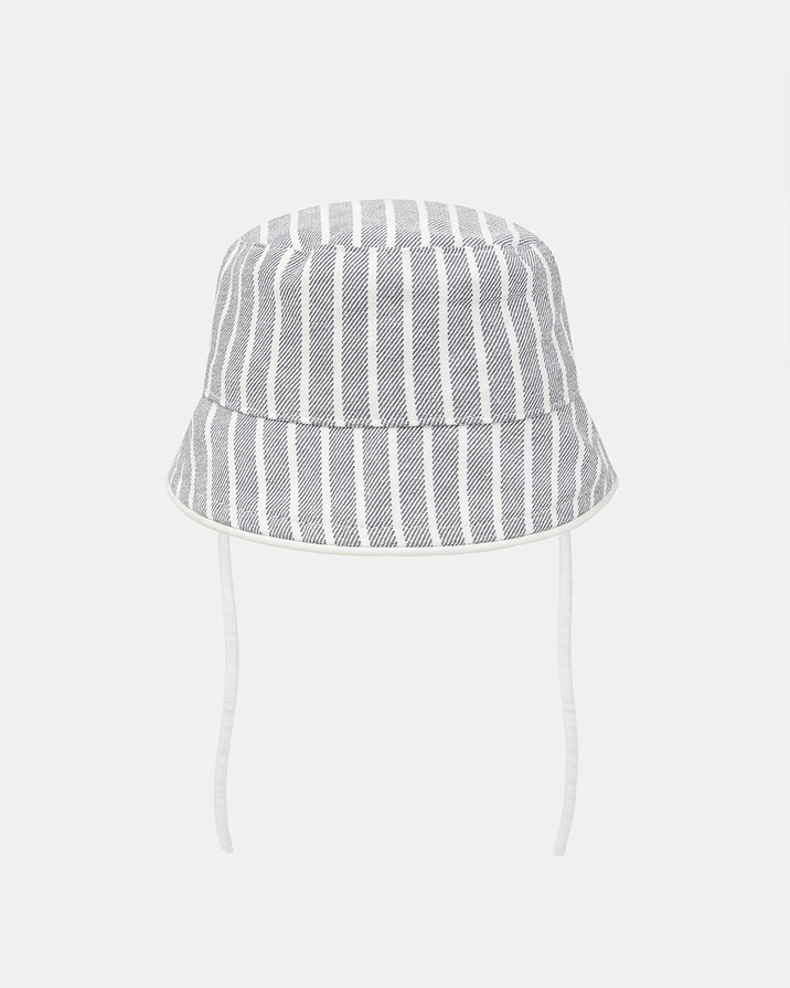 Chapeau à rayures patch zébre Coloris gris Sergent Major