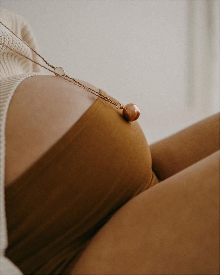 Bola de grossesse Maya Coloris Or rose  Ilado