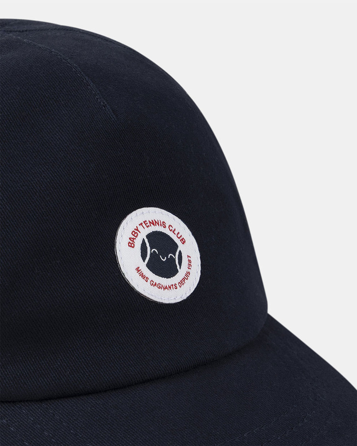 Casquette style tennis Coloris bleu marine Sergent Major