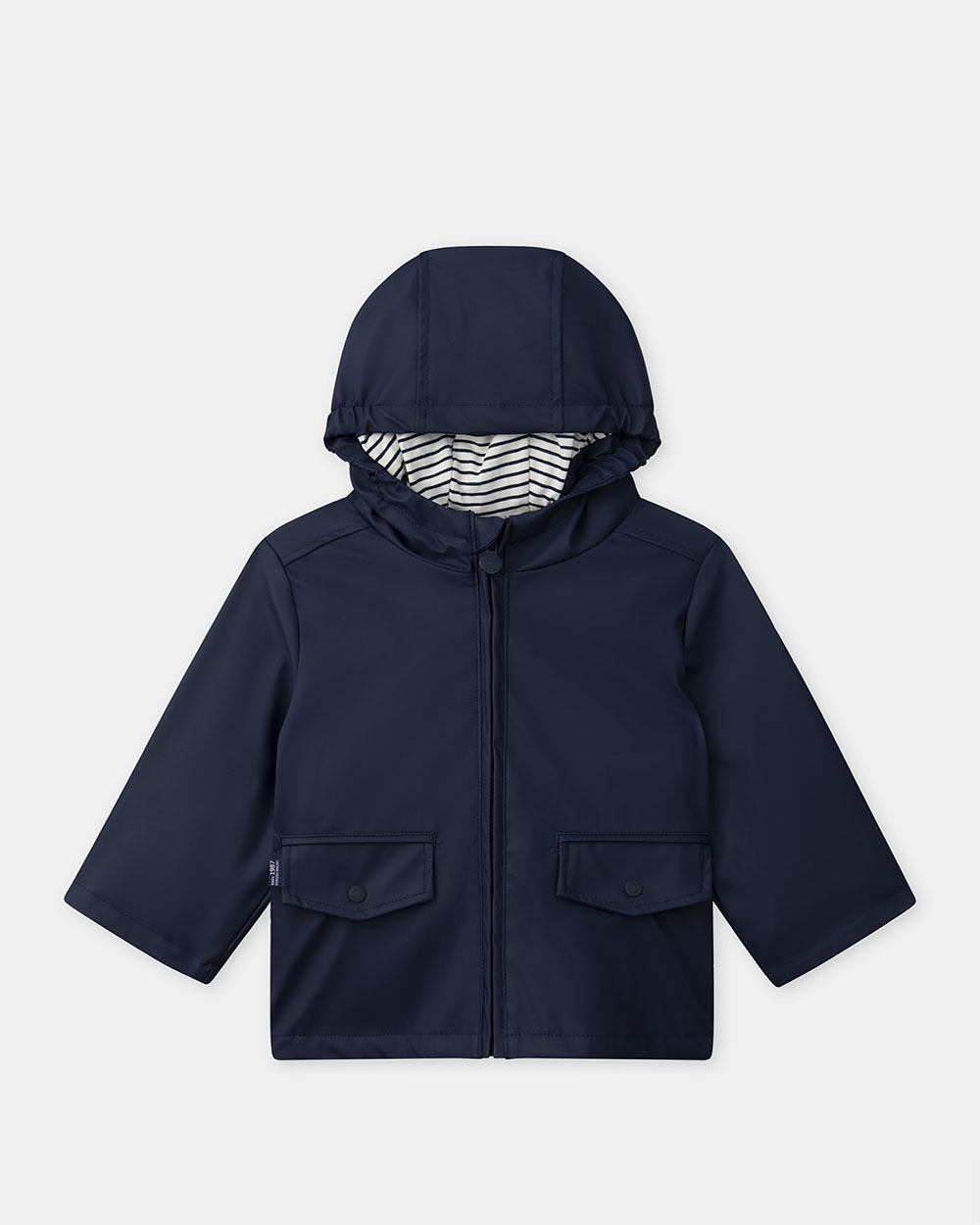 Imperm&eacute;able mi-saison mixte Coloris bleu marine  Sergent Major