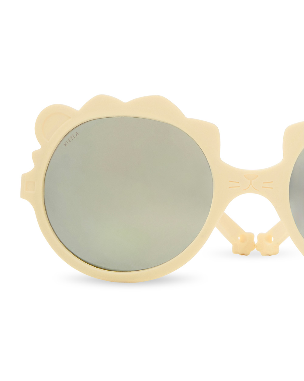 Lunettes de soleil bébé Lion 1-2 ans Coloris vanille Ki Et La