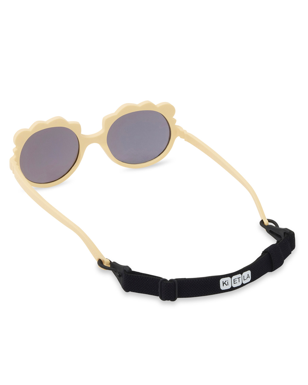 Lunettes de soleil bébé Lion 1-2 ans Coloris vanille Ki Et La
