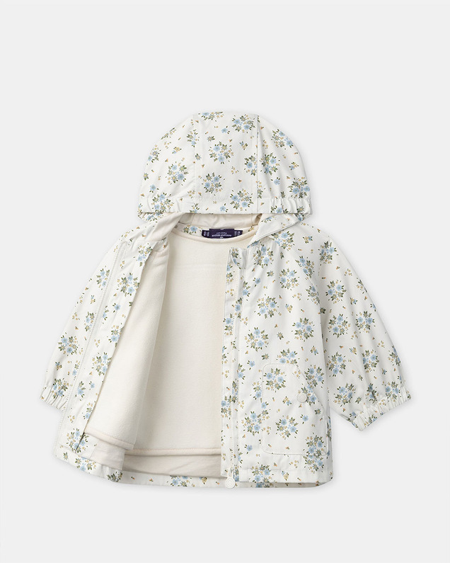 Imperméable 3-en-1 imprimé fleuri Coloris écru  Sergent Major