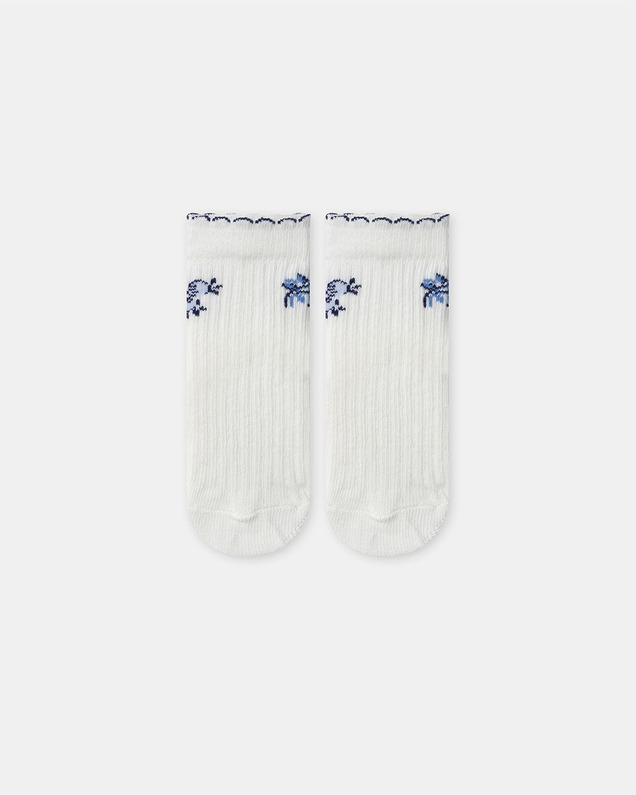 Lot de 3 paires de chaussettes imprimé baies Coloris bleu Sergent Major